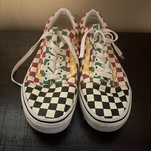 Vans Multicolor Checkered Women's Shoes